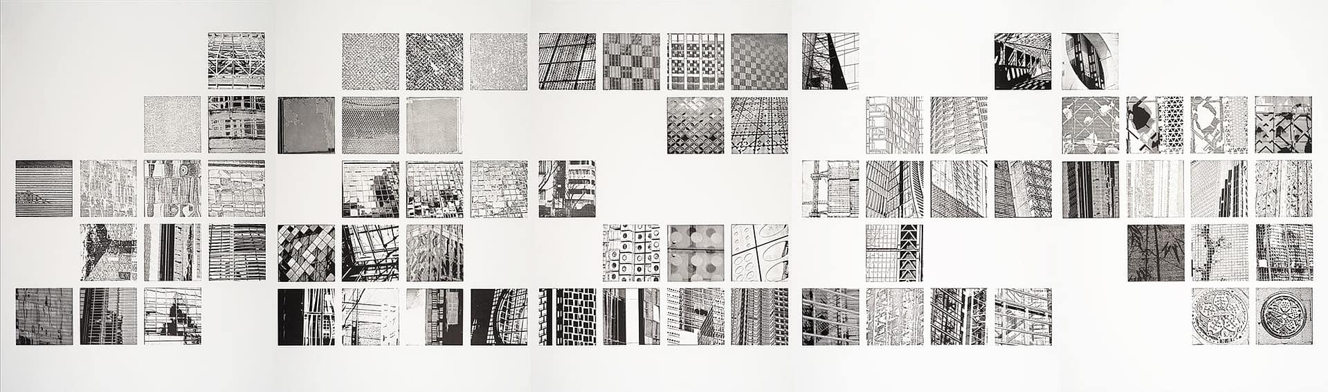 A series of photographs showing different patterns and designs.